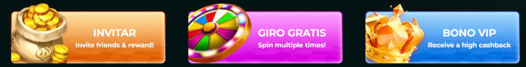 Categoría de bonificación del casino Rajajoy