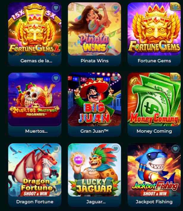 Juegos de pesca - Casino Rajajoy